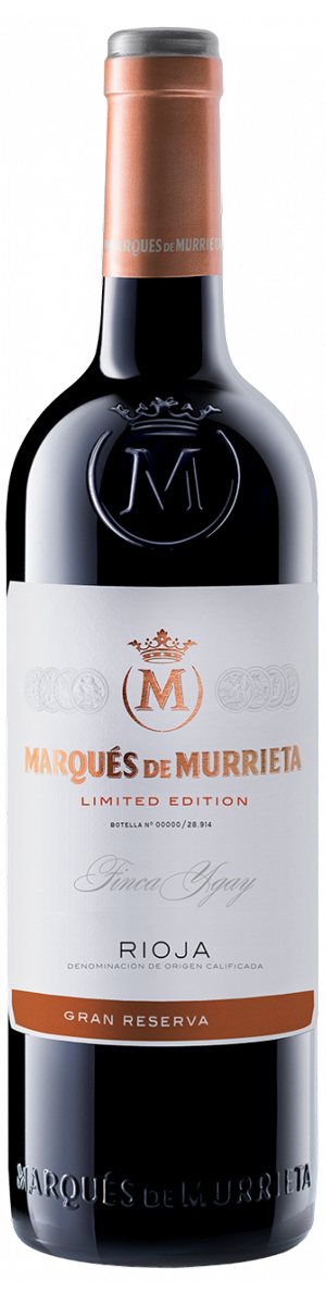 Rótulo Marqués de Murrieta Gran Reserva Limited Selection