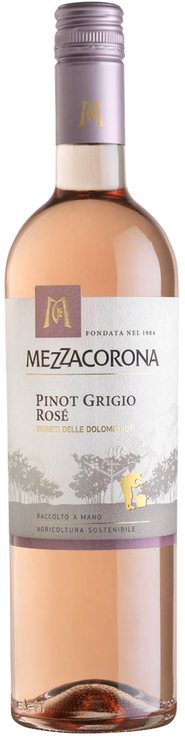 Rótulo Mezzacorona Pinot Grigio Rosé