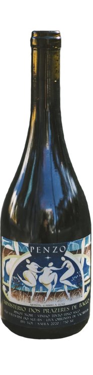 Rótulo Ministério dos Prazeres de Bacco Pinot Noir