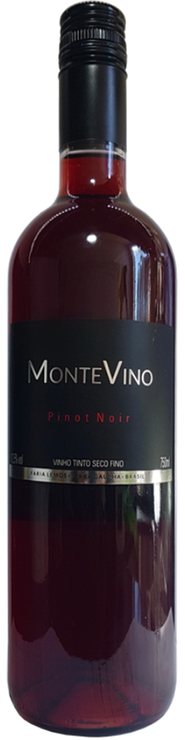 Rótulo Monte Vino Pinot Noir