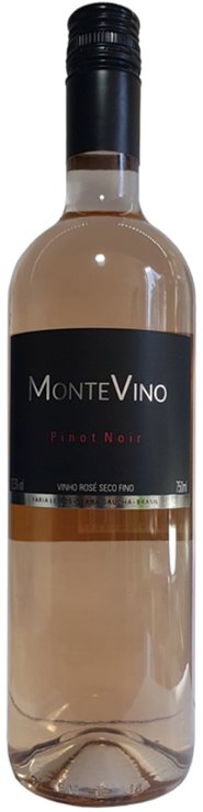 Rótulo Monte Vino Rosé Pinot Noir