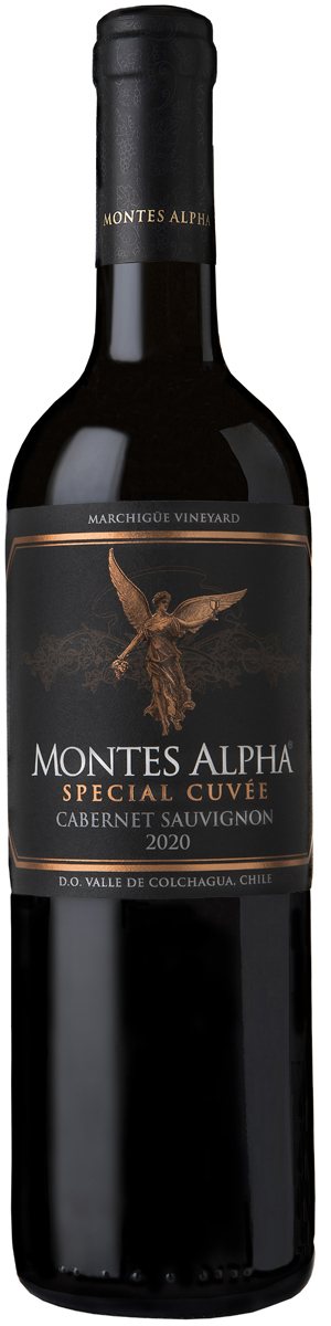 Rótulo Montes Alpha Special Cuvée Cabernet Sauvignon