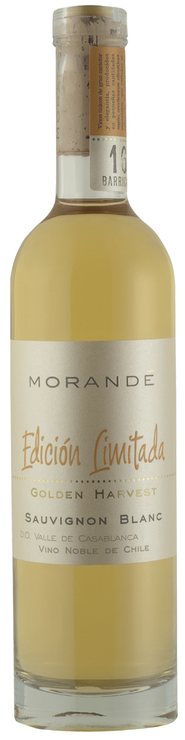 Rótulo Morandé Edición Limitada Golden Harvest Sauvignon Blanc