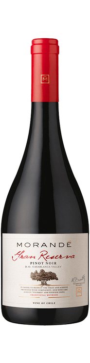 Rótulo Morandé Gran Reserva Pinot Noir