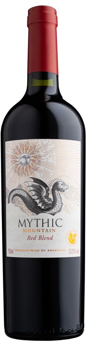Rótulo Mythic Mountain Red Blend