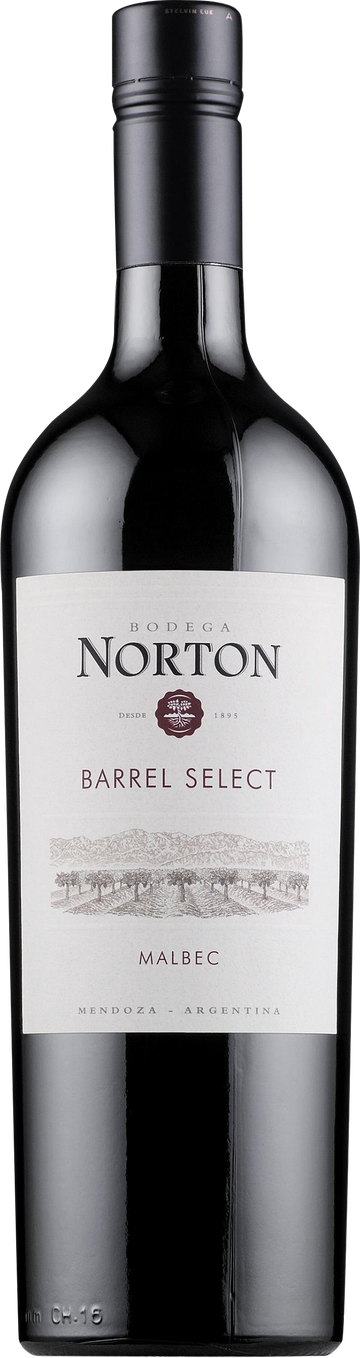 Rótulo Norton Barrel Select Malbec