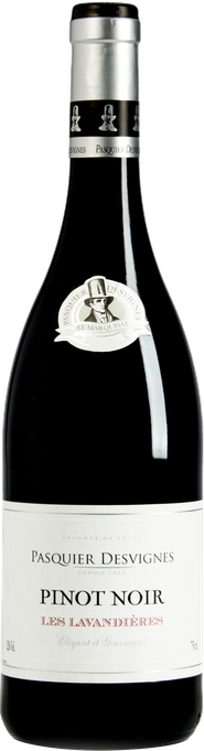 Rótulo Pasquier Desvignes Les Lavandières  Pinot Noir