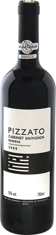 Rótulo Pizzato Cabernet Sauvignon Reserva