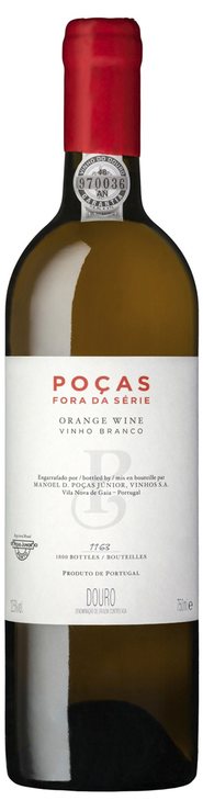 Rótulo Poças Fora da Série Orange Wine