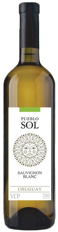 Rótulo Pueblo del Sol Sauvignon Blanc