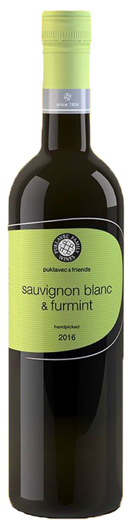 Rótulo Puklavec & Friends Sauvignon Blanc Furmint