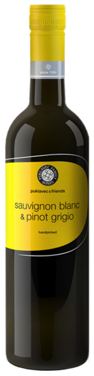 Rótulo Puklavec & Friends Sauvignon Blanc Pinot Grigio