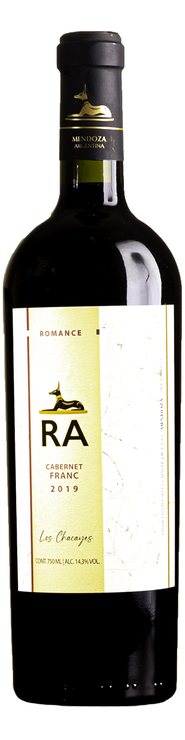 Rótulo RA Romance Cabernet Franc