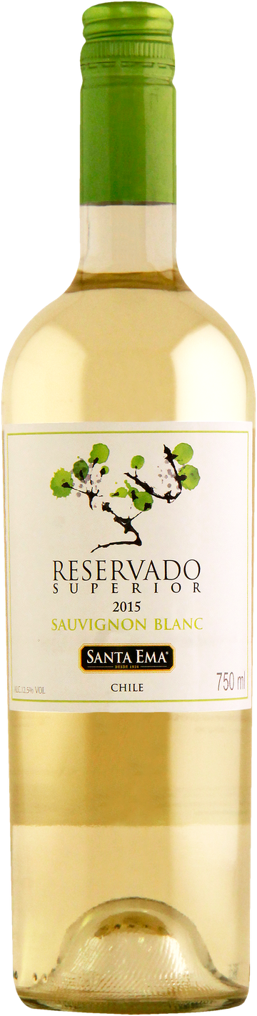 Rótulo Santa Ema Reservado Superior Sauvignon Blanc