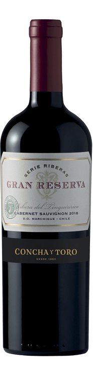 Rótulo Serie Riberas Gran Reserva Cabernet Sauvignon