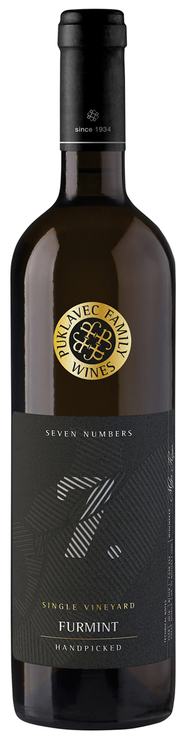 Rótulo Seven Numbers 7. Single Vineyard Furmint