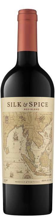 Rótulo Silk & Spice Red Blend