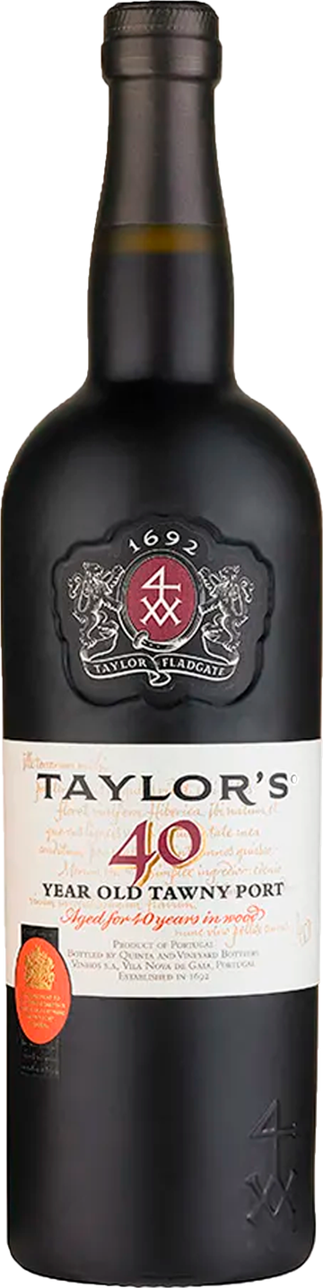 Rótulo Taylor's 40 Year Old Tawny Port