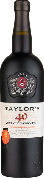 Rótulo Taylor's 40 Year Old Tawny Port