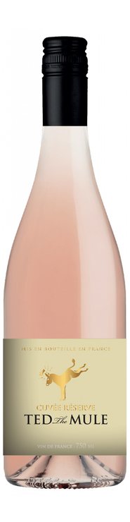 Rótulo Ted The Mule Cuvée Réserve Rosé