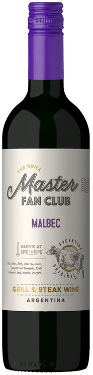 Rótulo The Grill Master Fan Clube Malbec