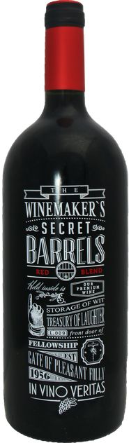 Rótulo The Winemaker's Secret Barrels Red Blend