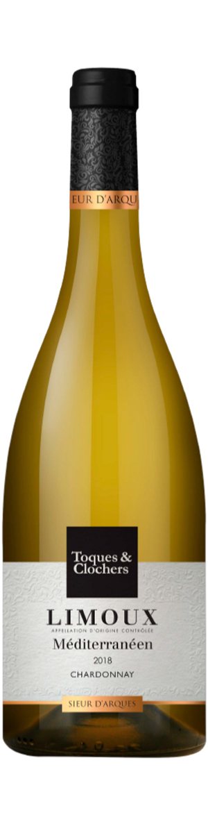 Rótulo Toques & Clochers Méditerranéen Limoux Chardonnay