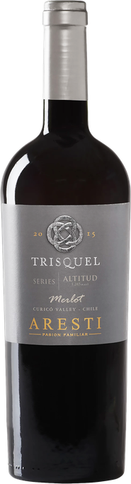 Rótulo Trisquel Series Altitud Merlot