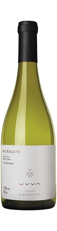 Rótulo UVVA Microlote Chardonnay