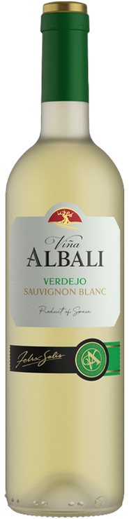Rótulo Viña Albali Verdejo Sauvignon Blanc